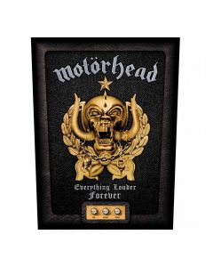 MOTÖRHEAD - Forever - Everything Louder - Backpatch / Rückenaufnäher