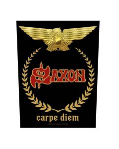 SAXON - Carpe Diem - Backpatch / Rückenaufnäher