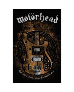 MOTÖRHEAD - Lemmys Bass - Textile Poster / Posterflag