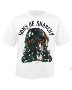 SONS OF ANARCHY - Biker Skull - T-Shirt 