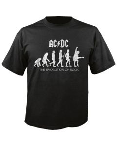 AC/DC - The Evolution of Rock - Black - T-Shirt