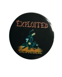 THE EXPLOITED - The Massacre - Button / Anstecker