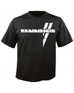 RAMMSTEIN - White Balk - Logo - T-Shirt