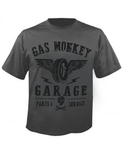 GAS MONKEY GARAGE - Tyres Parts Service - T-Shirt