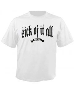 SICK OF IT ALL - NYHC - Pete Koller - White - T-Shirt