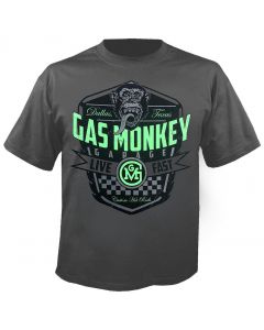 GAS MONKEY GARAGE - Live Fast - T-Shirt