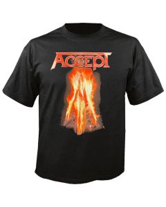 ACCEPT - Burning Flying V - T-Shirt