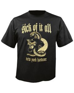 SICK OF IT ALL - Panther - Black - T-Shirt