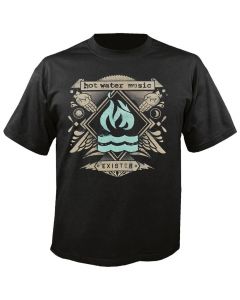 HOT WATER MUSIC - Exister - Black - T-Shirt