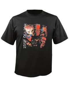 SYSTEM OF A DOWN - Faces - Black - T-Shirt