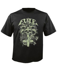 EVILE - Riddick Skull - Black - T-Shirt