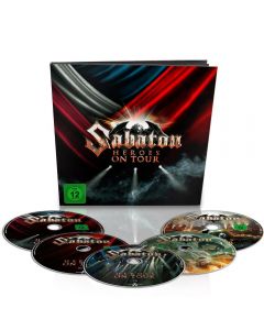 SABATON - Heroes on Tour - EARBOOK (2DVD + 2Blu-Ray + CD)