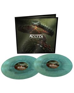 ACCEPT - Too mean to die - 2LP - Swirl - Blue - Green