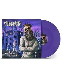 PHIL CAMPBELL AND THE BASTARD SONS - Kings of the asylum - LP - Purple