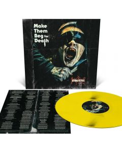 DYING FETUS - Make them beg for death - LP - Mustard Yellow