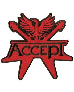 ACCEPT - Logo - Cut Out - Patch / Aufnäher