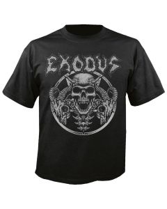 EXODUS - Horns Skull - T-Shirt