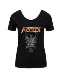 ACCEPT - The Rise of Chaos - GIRLIE - Scoop Back - V - Shirt