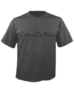 CHILDREN OF BODOM - Logo - Charcoal - T-Shirt