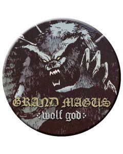 GRAND MAGUS - Wolf God - Button / Anstecker