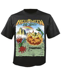 HELLOWEEN - Stay Safe - Healthy - Black - T-Shirt