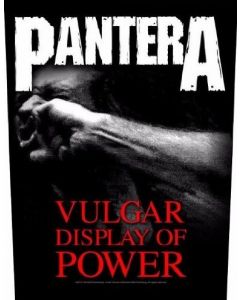 PANTERA - Vulgar - Display of Power - Backpatch / Rückenaufnäher