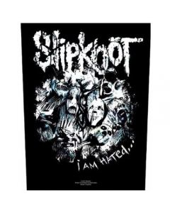 SLIPKNOT - I Am Hated - Backpatch / Rückenaufnäher