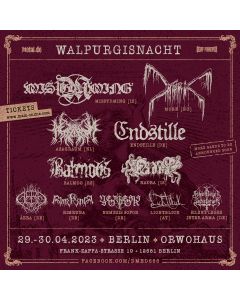 DE MORTEM ET DIABOLUM - Walpurgisnacht 2023 - E-Ticket