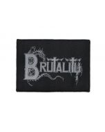 BRUTALITY - Logo - Patch 