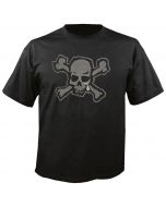 BLOOD FOR BLOOD - Black Skull - T-Shirt