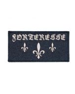 FORTERESSE - Logo - White - Patch / Aufnäher
