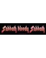BLACK SABBATH - Sabbath Bloody Sabba - Superstrip / Patch / Aufnäher