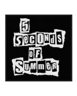 5 SECONDS OF SUMMER - Ripped Logo - Patch / Aufnäher