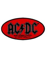 AC/DC - Logo Oval - Patch / Aufnäher