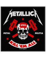 METALLICA - Metal Militia - Patch / Aufnäher