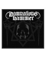DAMNATIONS HAMMER - Hammers & Skull - Patch / Aufnäher