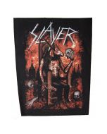 SLAYER - Devil on Throne - Backpatch / Rückenaufnäher