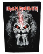 IRON MAIDEN - Eddie - Candle Finger - Backpatch / Rückenaufnäher