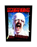 SCORPIONS - Blackout - Backpatch / Rückenaufnäher