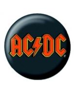 AC/DC - Red Logo - Button