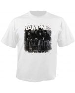 THE RAMONES - Ramones Debut - White - T-Shirt