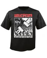 ANGELIC UPSTARTS - Cover - We Gotta Get Out of this Place - T-Shirt