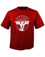 VAN HALEN - World Tour 1979 - Red - T-Shirt