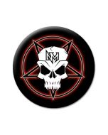 NEVERMORE - Pentaskull - Button
