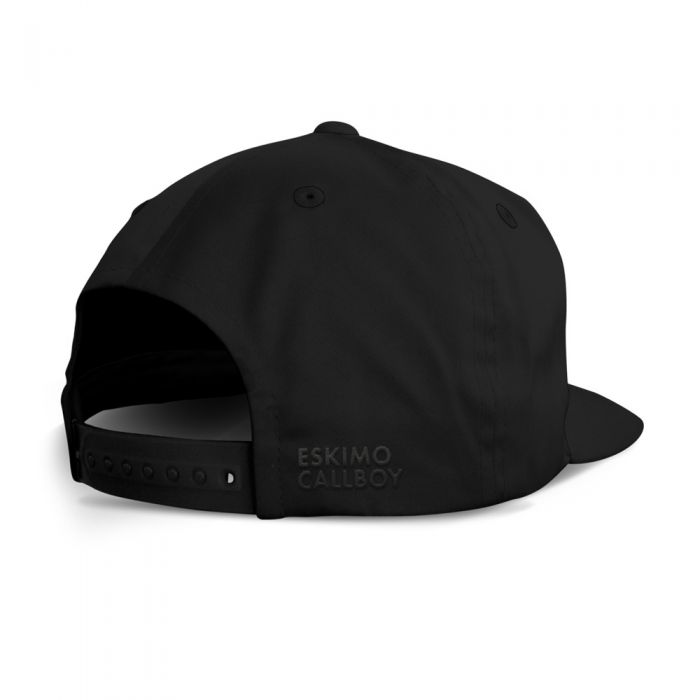 ESKIMO CALLBOY Big X Black Snap Back Cap