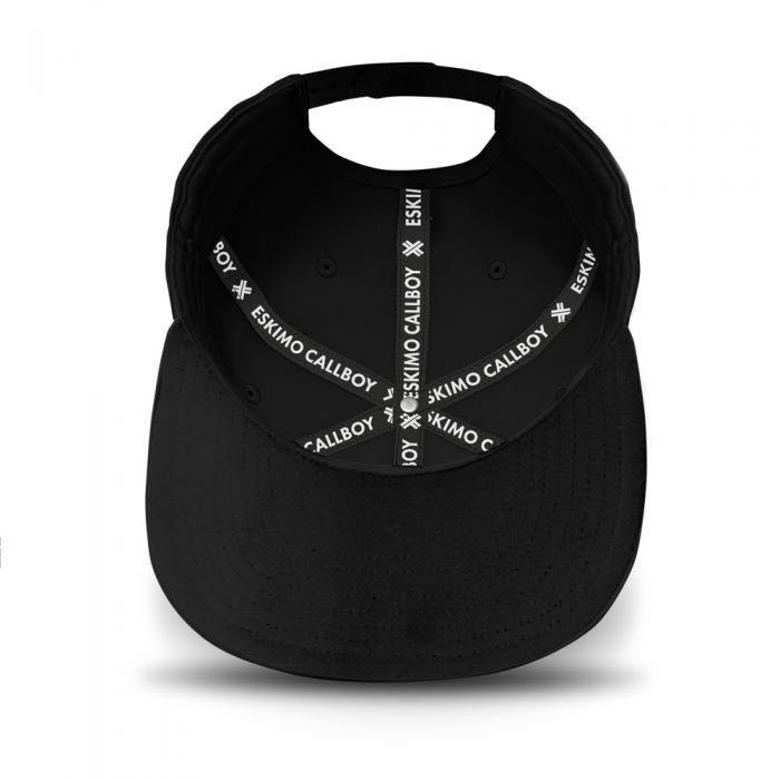 ESKIMO CALLBOY Big X Black Snap Back Cap