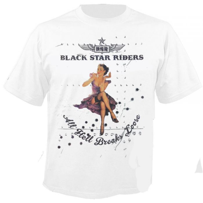 Black star riders t shirt sale