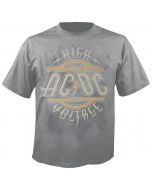 AC/DC - High Voltage - Heather grey - T-Shirt
