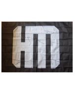 HELDMASCHINE - Broken Logo - Posterflag / Posterfahne