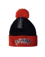 TANKARD - Schwarz weiß wie Schnee - embroidery - Wooly Hat - Bommelmütze
